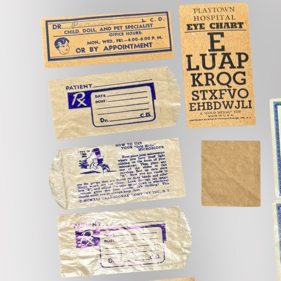 Vintage Little Country Doctor Toy Set by Transogram – Most Parts, Original Box - Picture 12 of 16